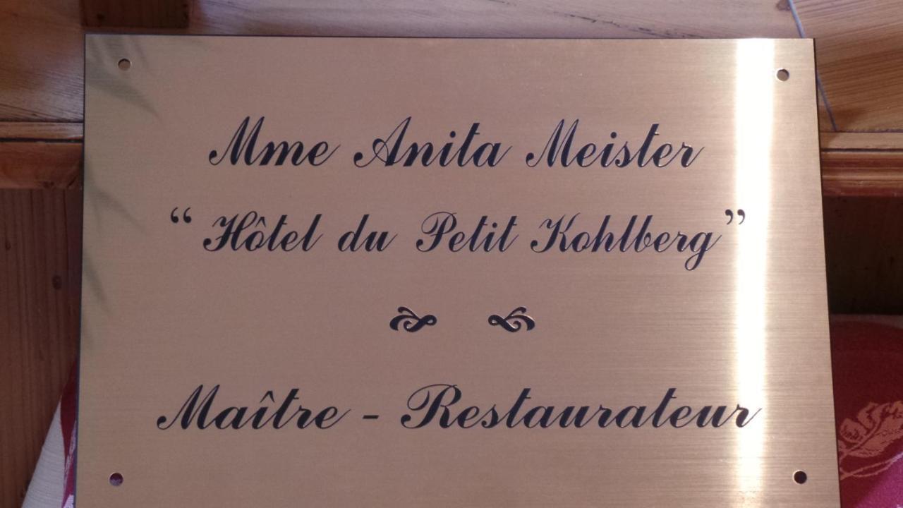 Hotel Restaurant Le Petit Kohlberg Lucelle Luaran gambar